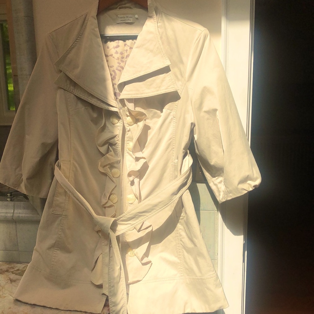 3/4 sleeve stylish rain jacket